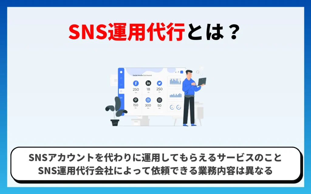 SNS運用代行とは？