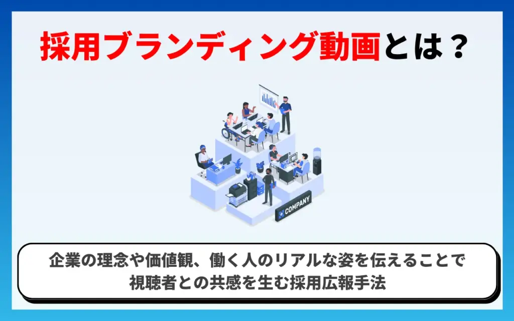 採用ブランディング動画とは？