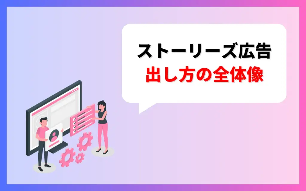 ストーリーズ広告の出し方の全体像