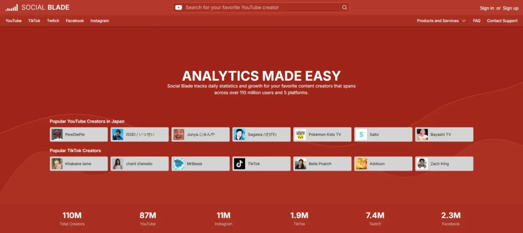 Social Blade Social Blade