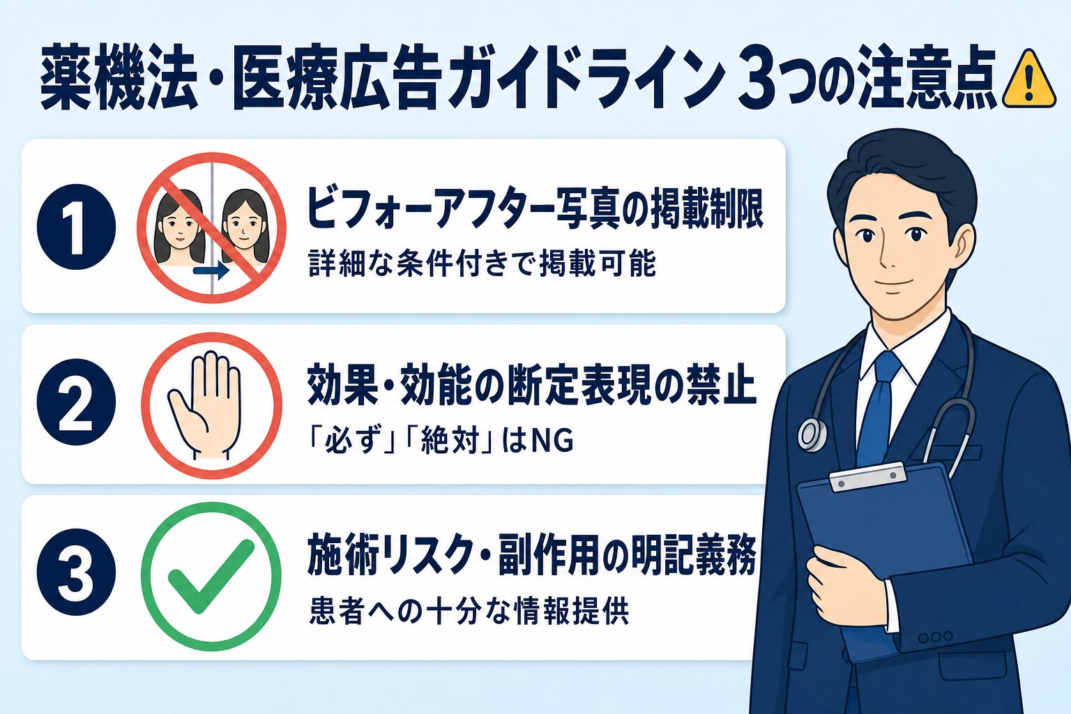 美容クリニックのSNS運用で押さえるべき薬機法・医療広告ガイドライン